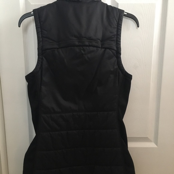 ATHLETA Rock Ridge Vest-Black SMALL TALL, Euc - Picture 2 of 4